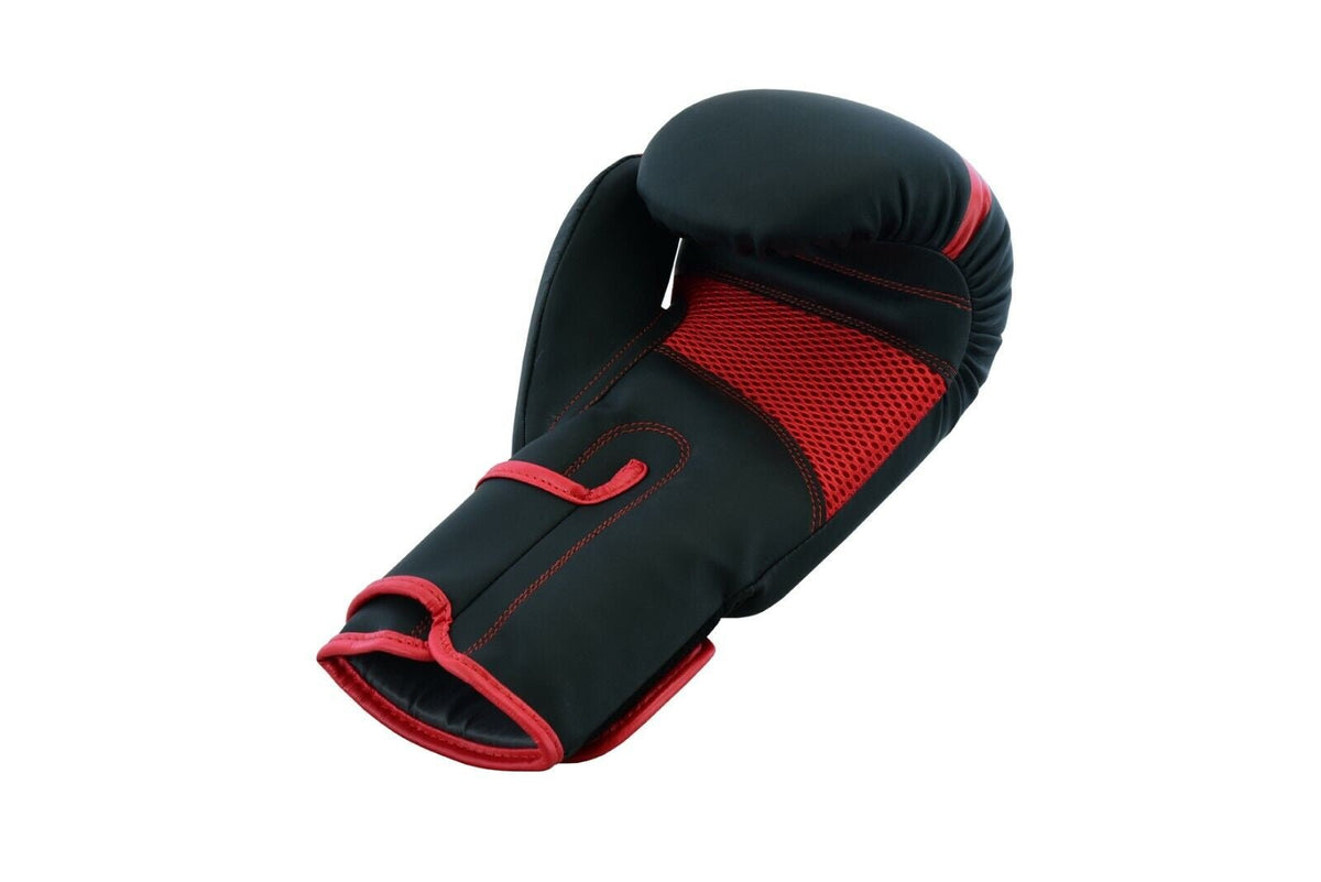 Maya Leather Boxing Gloves Muay Thai Punch Bag Sparring MMA Training Kickboxing - Top Beat Cart
