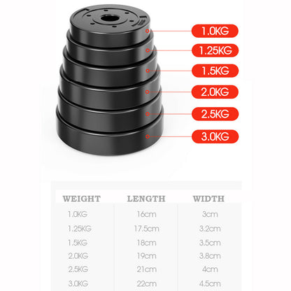 10KG/30KG DUMBBELLS PAIR GYM WEIGHTS BARBELL/DUMBBE