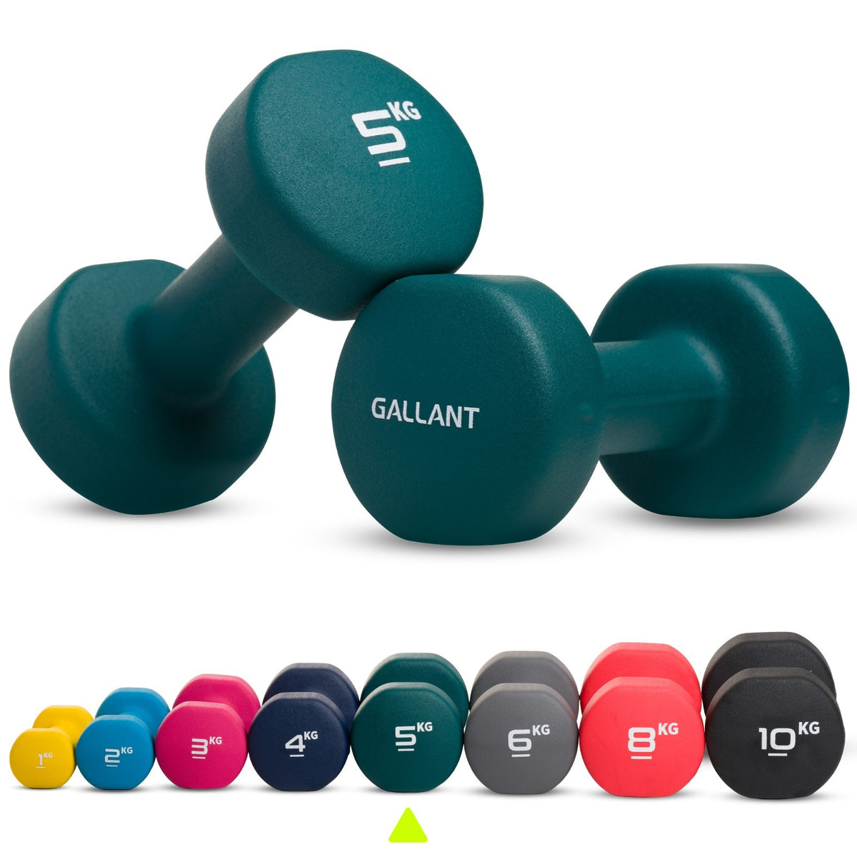 Neoprene Dumbbells Hand Weights Pair Exercise Iron Set Home Gym Fitness Aerobic - Top Beat Cart