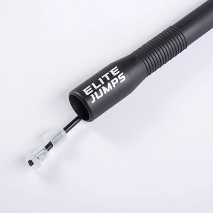 Elite Jumps Do Hard Things 6Mm PVC Jump Ropes for Fitness - Indoor/Outdoor Adjustable Boxing Jump Rope W/ Unbreakable Handles & Ultra-Durable Non-Kinking PVC - Skipping Rope for Men & Women & Boxer Rope Jump Rope