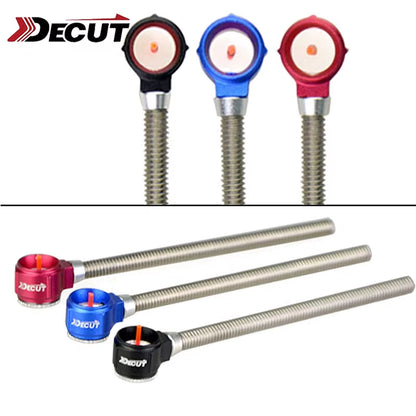 1Pc Archery Sight Lens 0.5/0.75/1.0 Optic Fiber Sight Pins for Recurve Bow Sights Shooting Bow Arrow Hunting Aiming Accessories