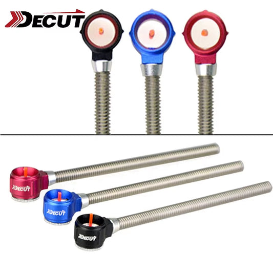 1Pc Archery Sight Lens 0.5/0.75/1.0 Optic Fiber Sight Pins for Recurve Bow Sights Shooting Bow Arrow Hunting Aiming Accessories