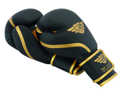 Maya Leather Boxing Gloves Muay Thai Punch Bag Sparring MMA Training Kickboxing - Top Beat Cart