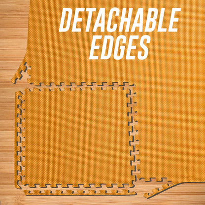 EVA INTERLOCKING FLOOR MATS SOFT FOAM GYM FLOORING MAT YOGA TILES 25 MM 60X60Cm - Top Beat Cart