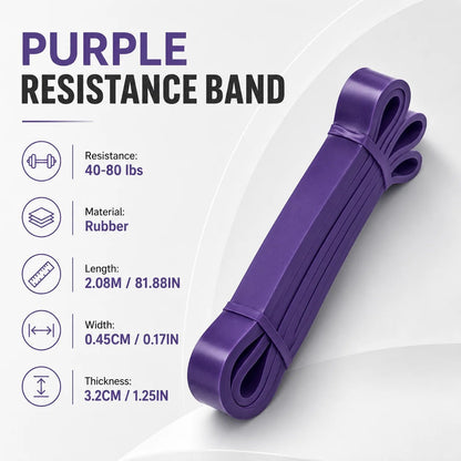 5~120Lbs Fitness Resistance Band Boxing Agility Training Workout Gym Equipment Yoga Pilates Accessories Rubber Band Home Gym - Top Beat Cart