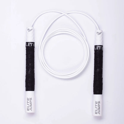 Elite Jumps Do Hard Things 6Mm PVC Jump Ropes for Fitness - Indoor/Outdoor Adjustable Boxing Jump Rope W/ Unbreakable Handles & Ultra-Durable Non-Kinking PVC - Skipping Rope for Men & Women & Boxer Rope Jump Rope