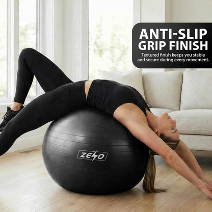 EXERCISE GYM BALL SWISS PILATES YOGA CORE TRAINING PREGNANCY BIRTHING ANTI-BURST - Top Beat Cart