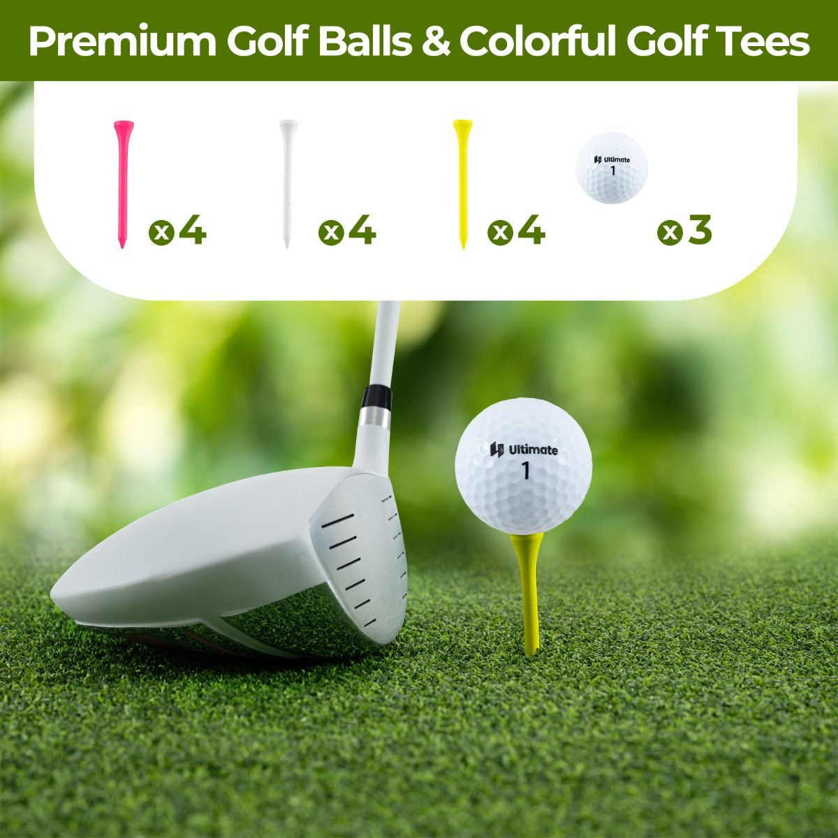 Complete Golf Accessories Set Hi-End Golf Gift Box for Men/Women