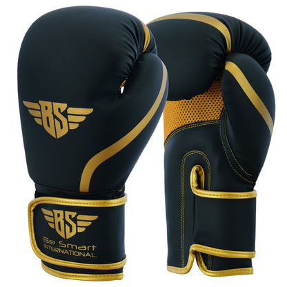 Maya Leather Boxing Gloves Muay Thai Punch Bag Sparring MMA Training Kickboxing - Top Beat Cart