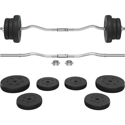 Barbell Weight Set 30Kg/25Kg/20Kg Barbell Adjustable Gym Weight for Home Fitness - Top Beat Cart