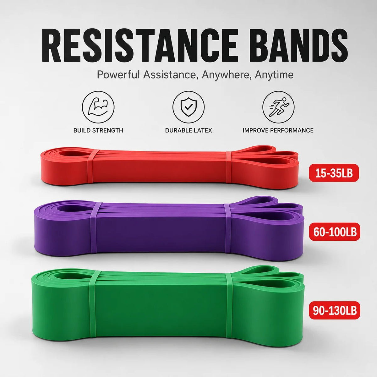 5~120Lbs Fitness Resistance Band Boxing Agility Training Workout Gym Equipment Yoga Pilates Accessories Rubber Band Home Gym - Top Beat Cart